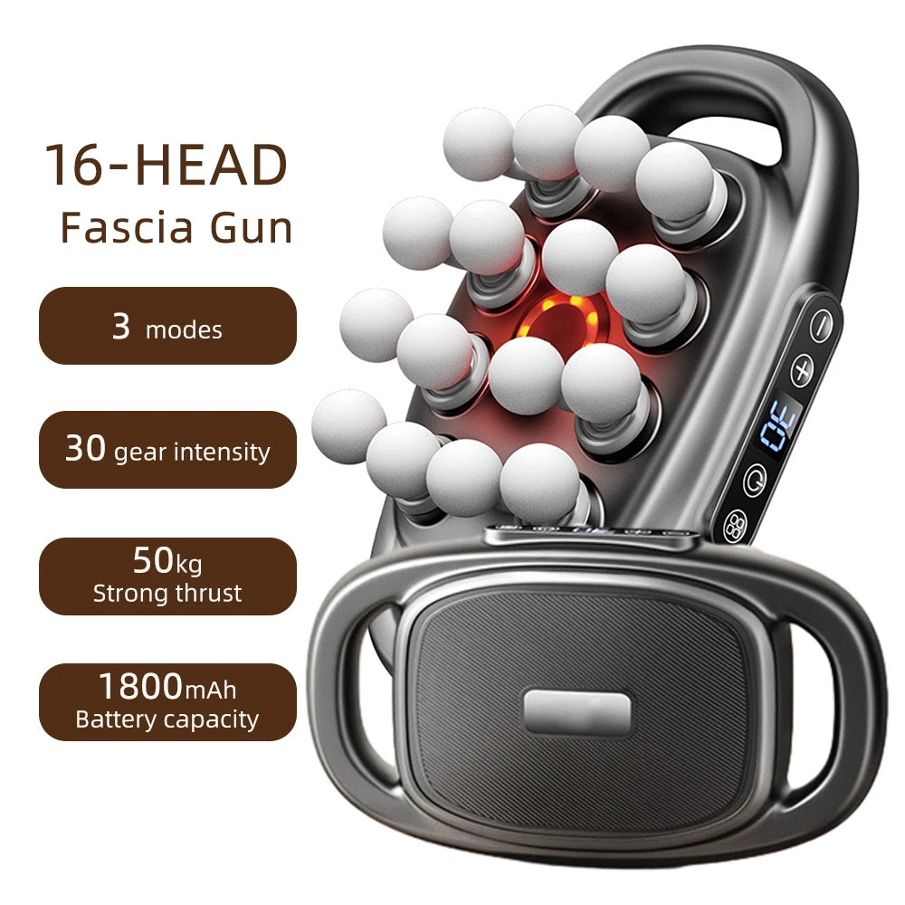 Foreverlily 22-Head Fascia Gun High-Frequency Massager