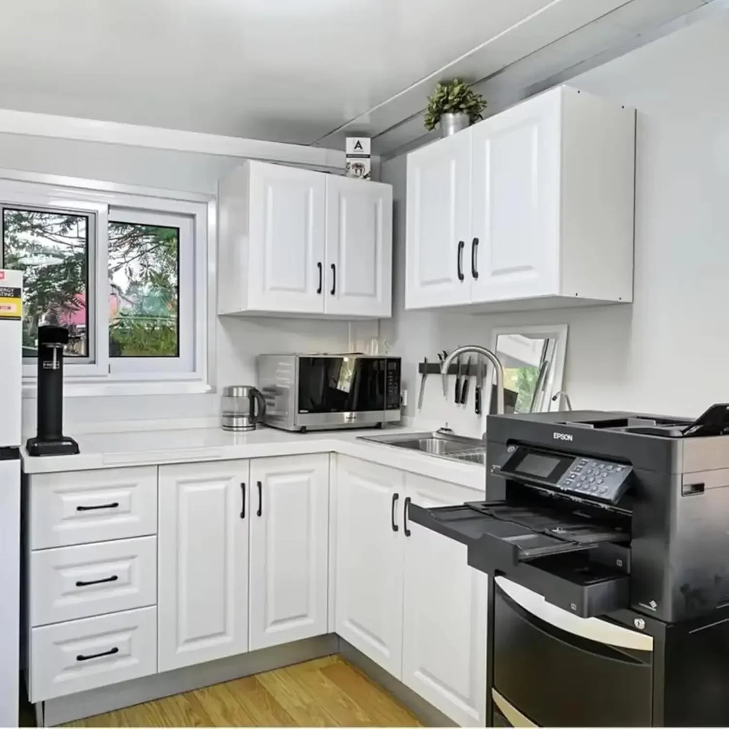 Modular Foldable Container Home With Fully Equipped Kitchen And Bath