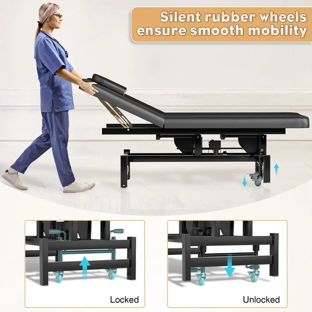 Full Electric Massage Table With Lift For Estheticians Facial Bed