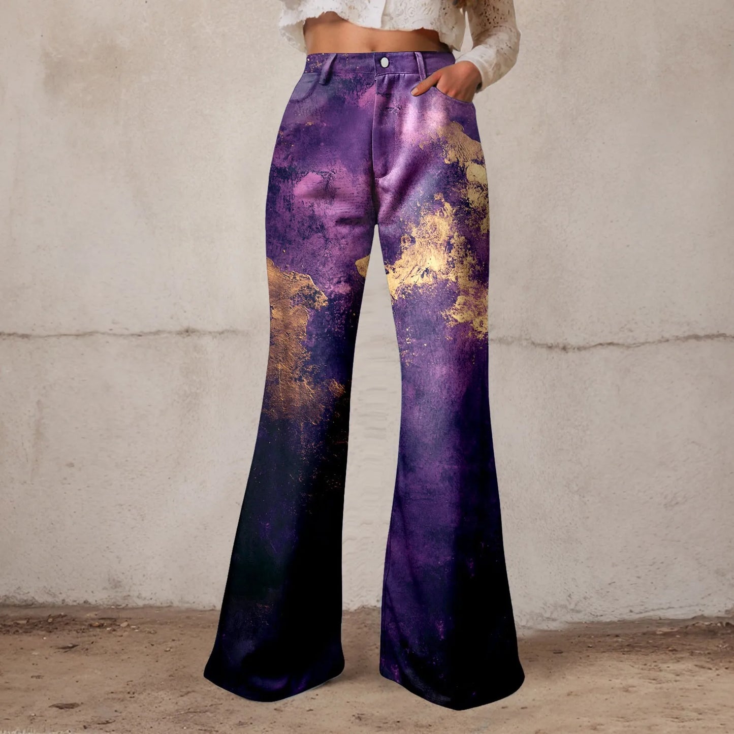 Baggy Jeans For Women High Waist Wide Leg Washed Denim