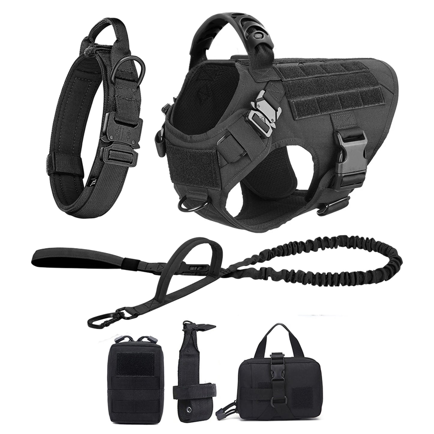 PETRAVEL Nylon Dog Vest Harness And Leash Set Padded