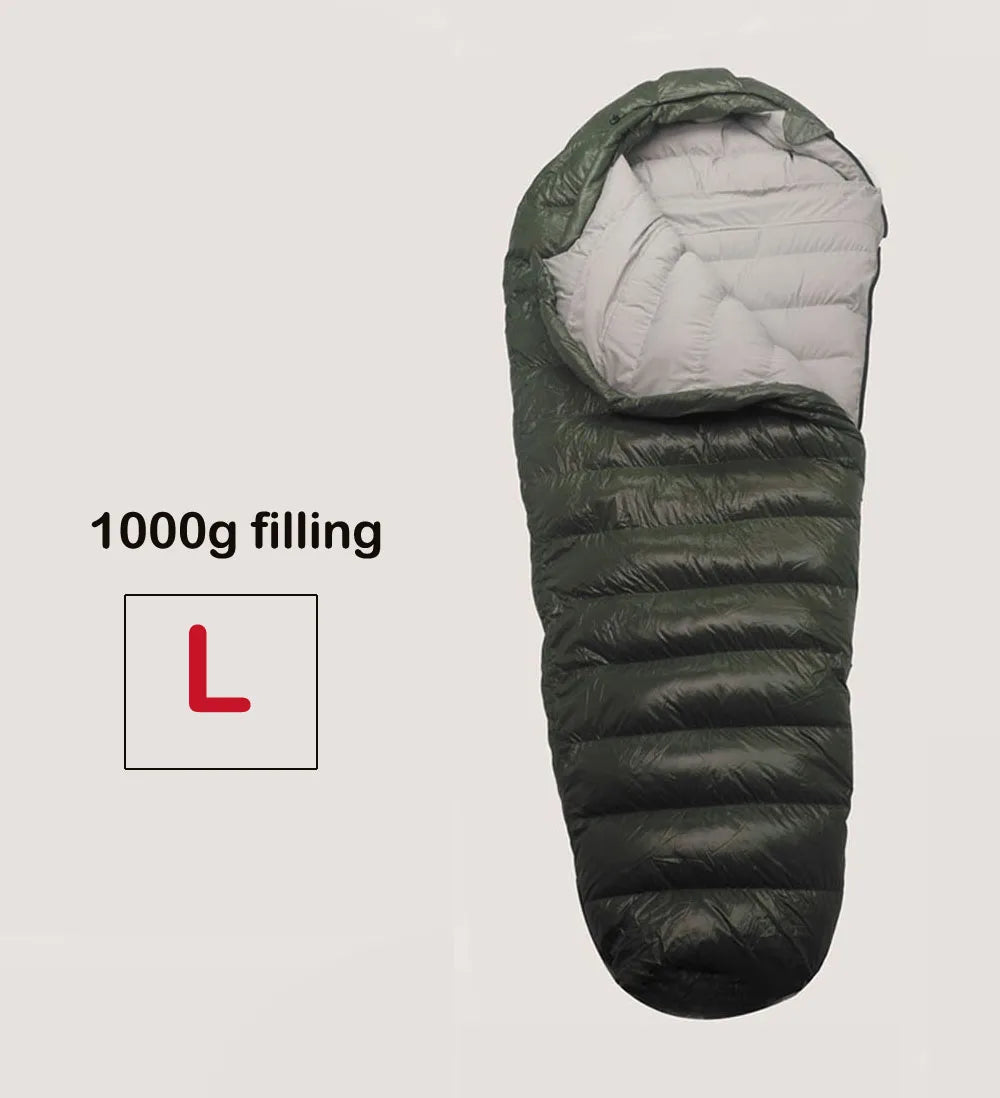 Kamperbox Winter Down Sleeping Bag For Cold Weather Camping