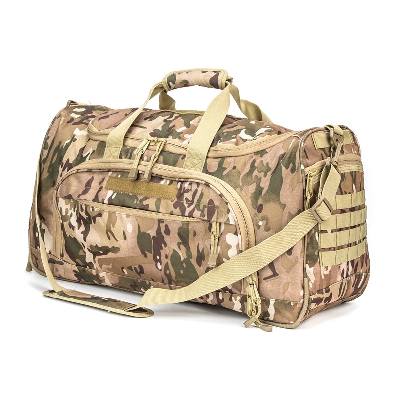 LQARMY Waterproof Gym Bag For Fitness And Travel Duffle