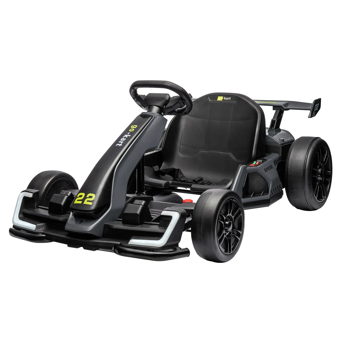 HiMISS 24V Kids Electric Go Kart With 300W Motors Drift And Sport Modes