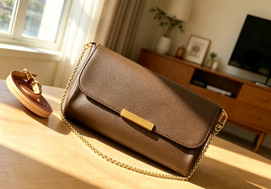 Genuine Leather Handbag For Women Versatile Fashion Accessory
