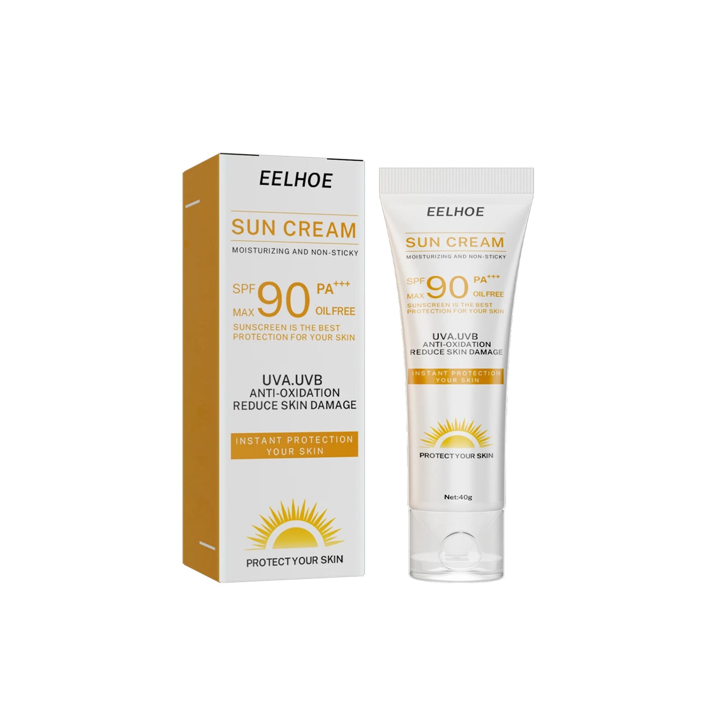 Eelhoe Isolation Protective Cream UV Defense Sunscreen Sweatproof Moisturizer