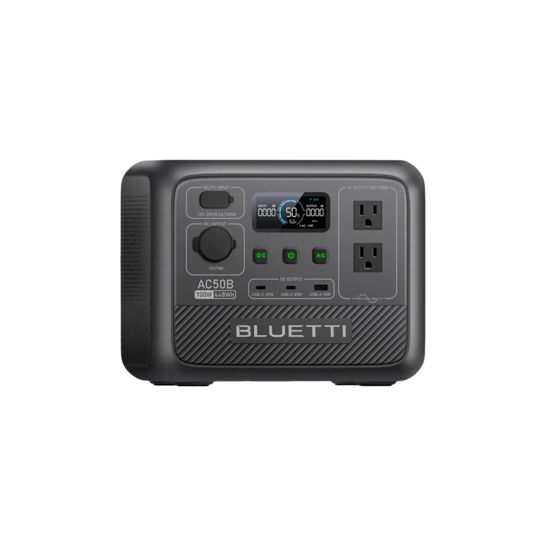 BLUETTI AC50B Portable Power Station 700W 448Wh Outdoor And Emergency