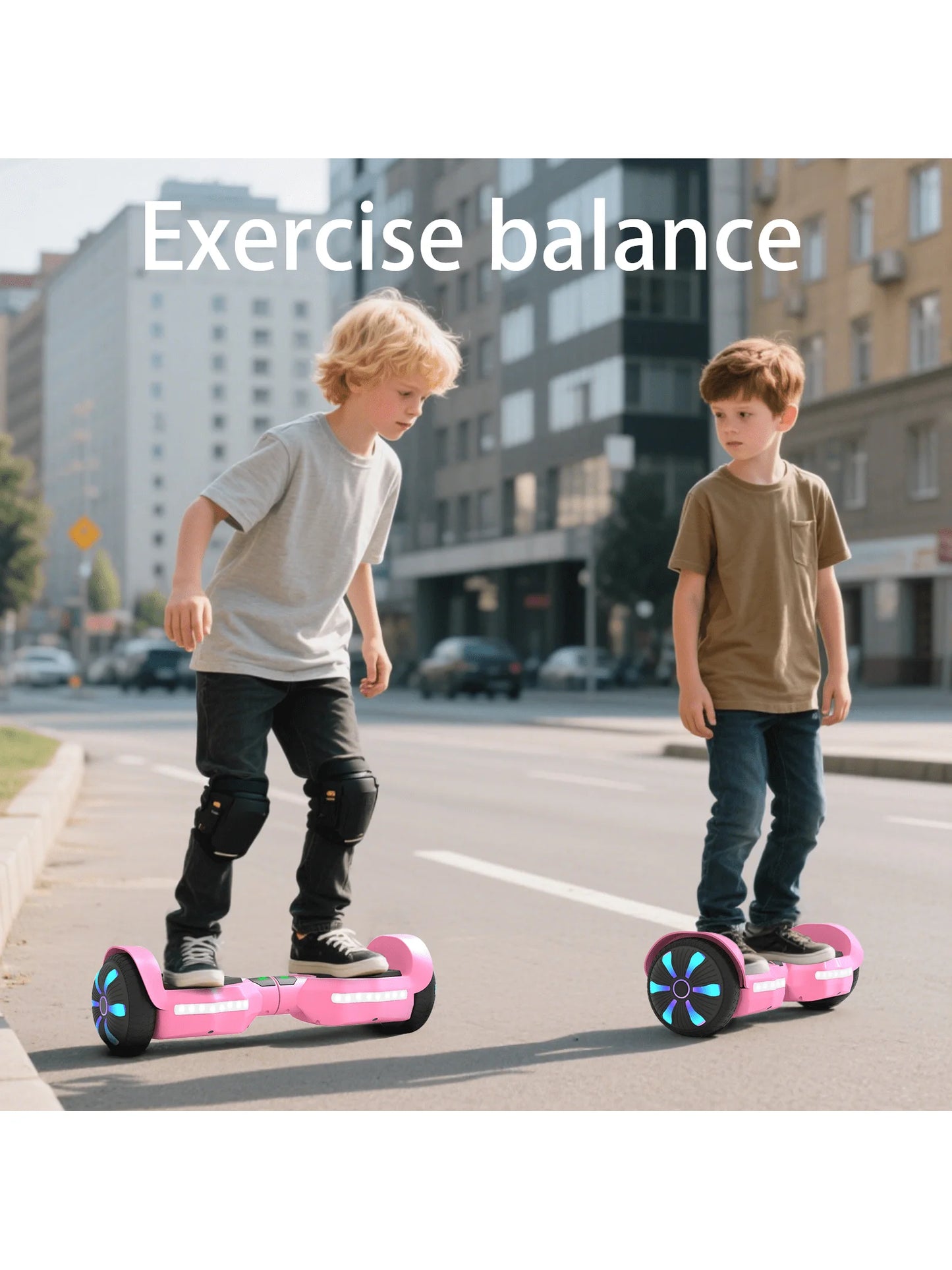 Simate K1 Hoverboard Self Balancing Scooter With Bluetooth Speaker UL2272