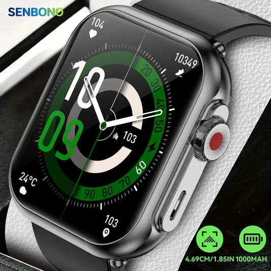 SENBONO Smart Watch IP68 Waterproof Fitness Tracker Android iOS