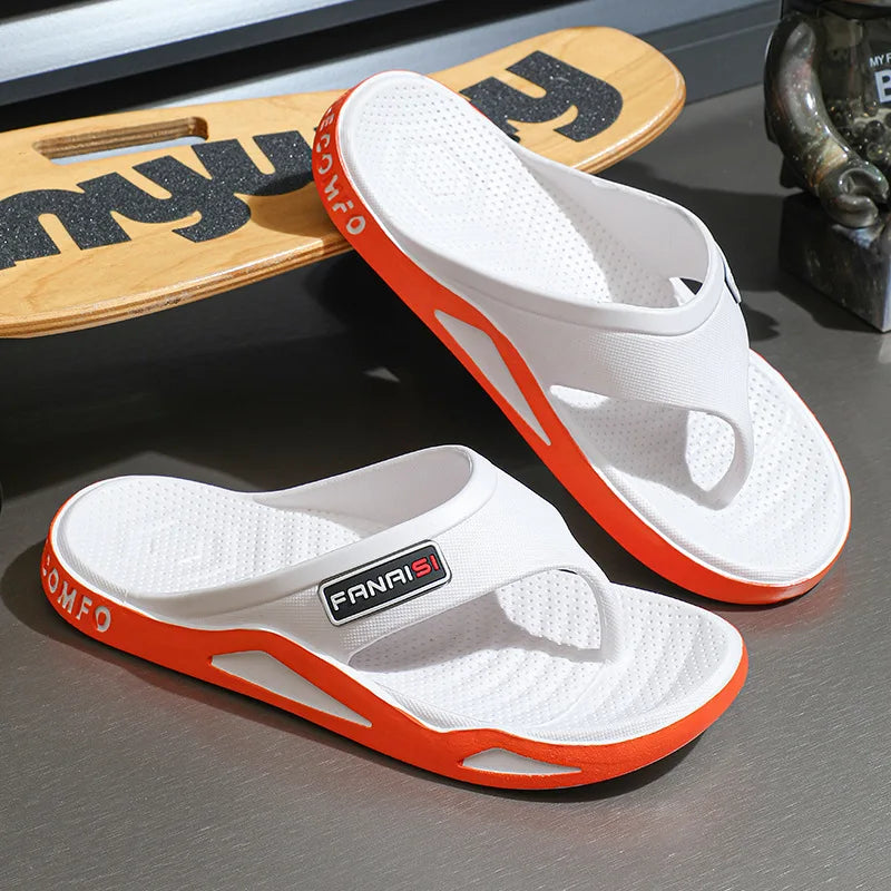 Men's Flip Flops Sandals Sports Beach Casual Slip-On Shoes Outdoor
