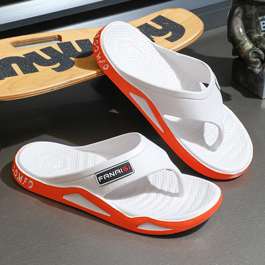 Men's Flip Flops Sandals Sports Beach Casual Slip-On Shoes Outdoor