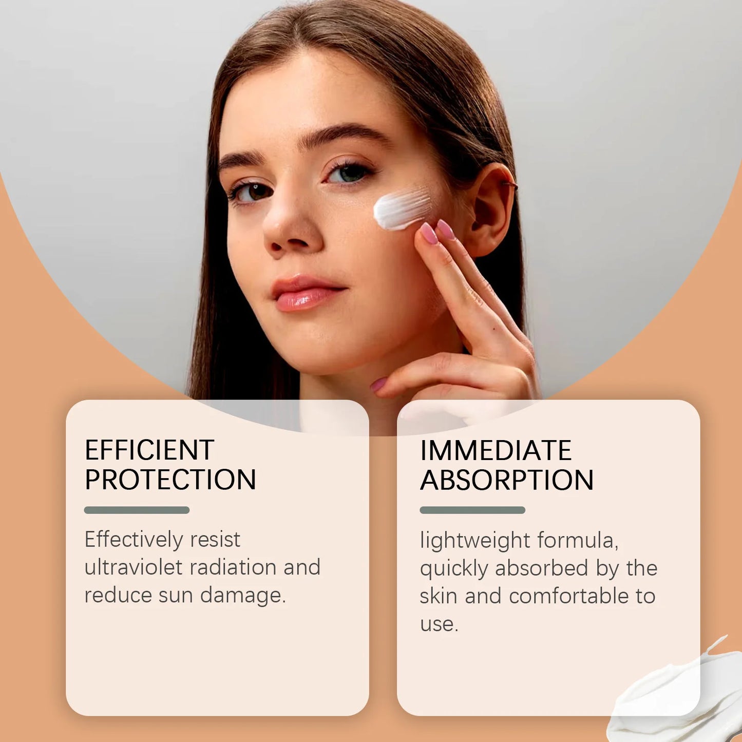 eelhoe Vitamin E Sunscreen SPF 50 Moisturizing Glow Skin