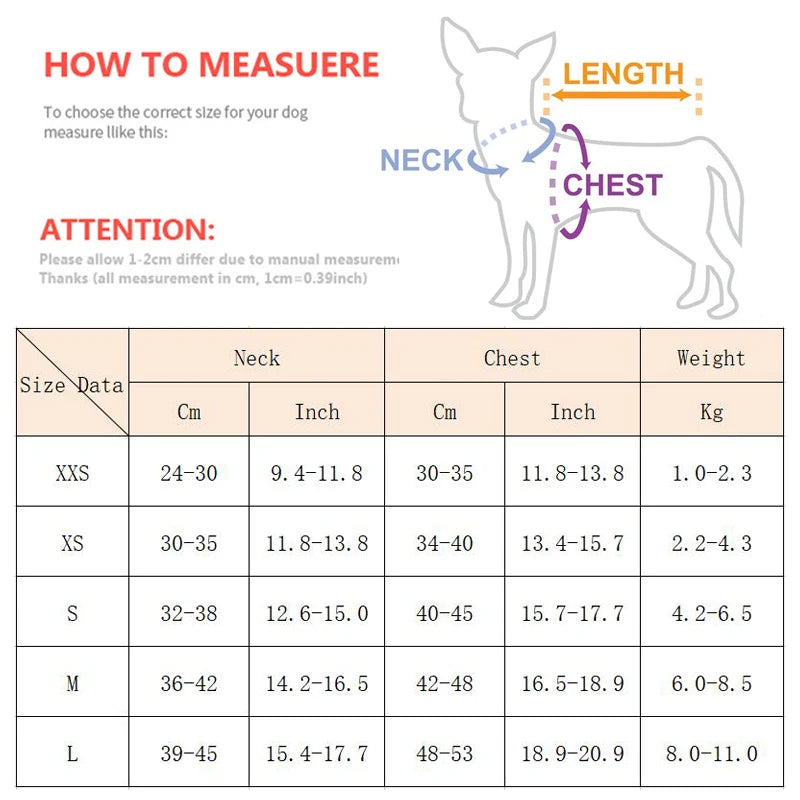 Mesh Breathable Vest Harness for Small Medium Dogs and Cats