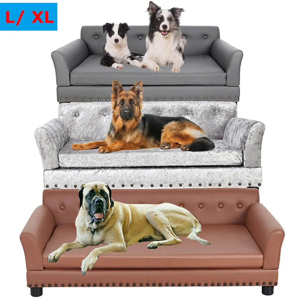 BORWART Premium Heavy-Duty Pet Sofa Bed For Dogs And Cats