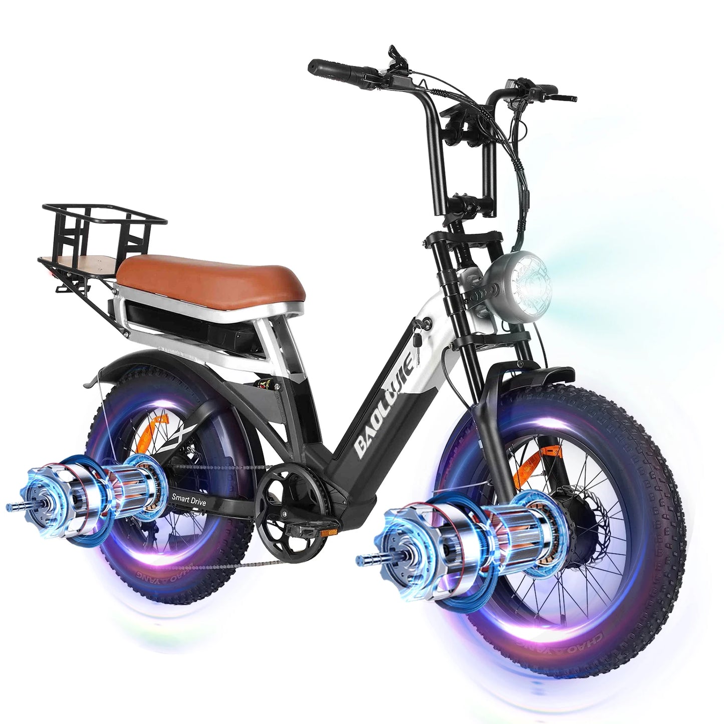 Baolujie DM01 Electric Motorcycle 2000W Ebike 60V Battery