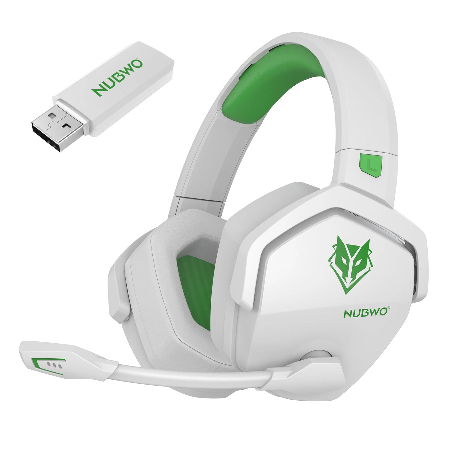 NUBWO G06 Wireless Gaming Headset 2.4G Dual, 5ms Latency