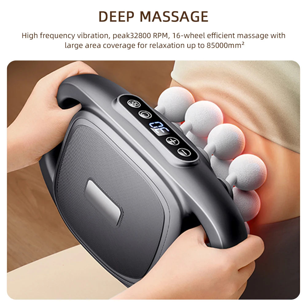 Foreverlily 22-Head Fascia Gun High-Frequency Massager