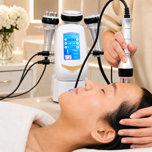 Beemyi Cavitation Machine With Massage Handles For Home Spa