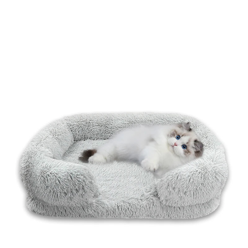 Orthopedic Thickened Dog Bed With Washable Plush Cover