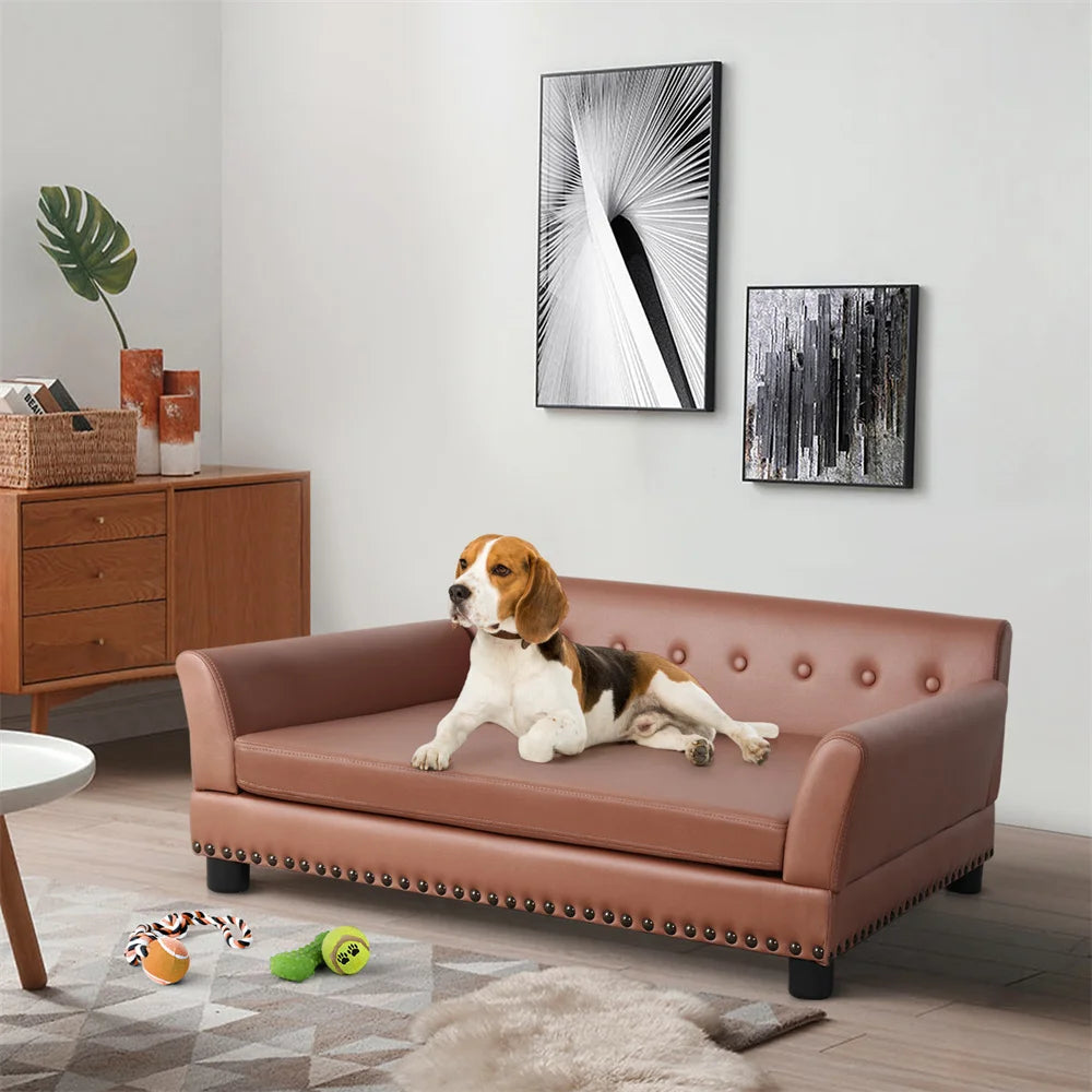 BORWART Premium Heavy-Duty Pet Sofa Bed For Dogs And Cats