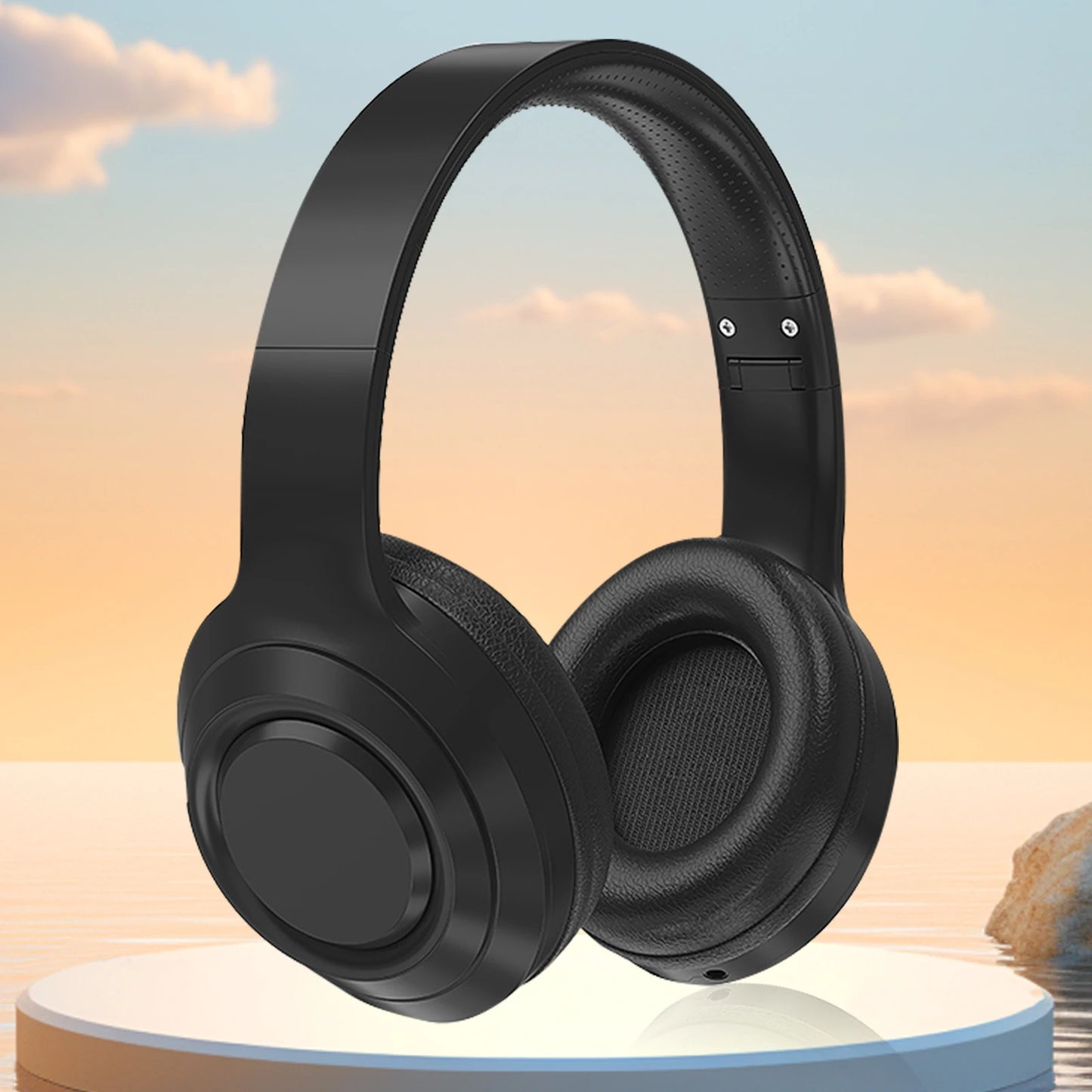 Odelettevcy Wireless Bluetooth Over Ear Headphones With Mic Noise Cancelling