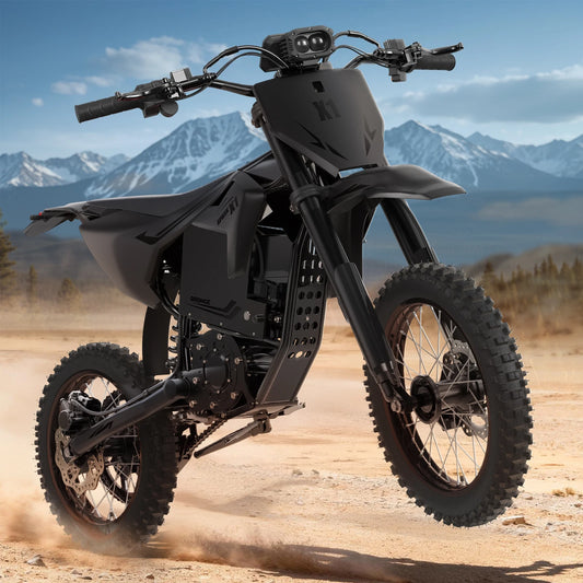 QRONGE X1 Spark Electric Dirt Bike 4500W Peak 60V Battery