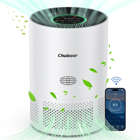 Chuboor H13 True HEPA Air Purifier For Home PM2.5 Odors