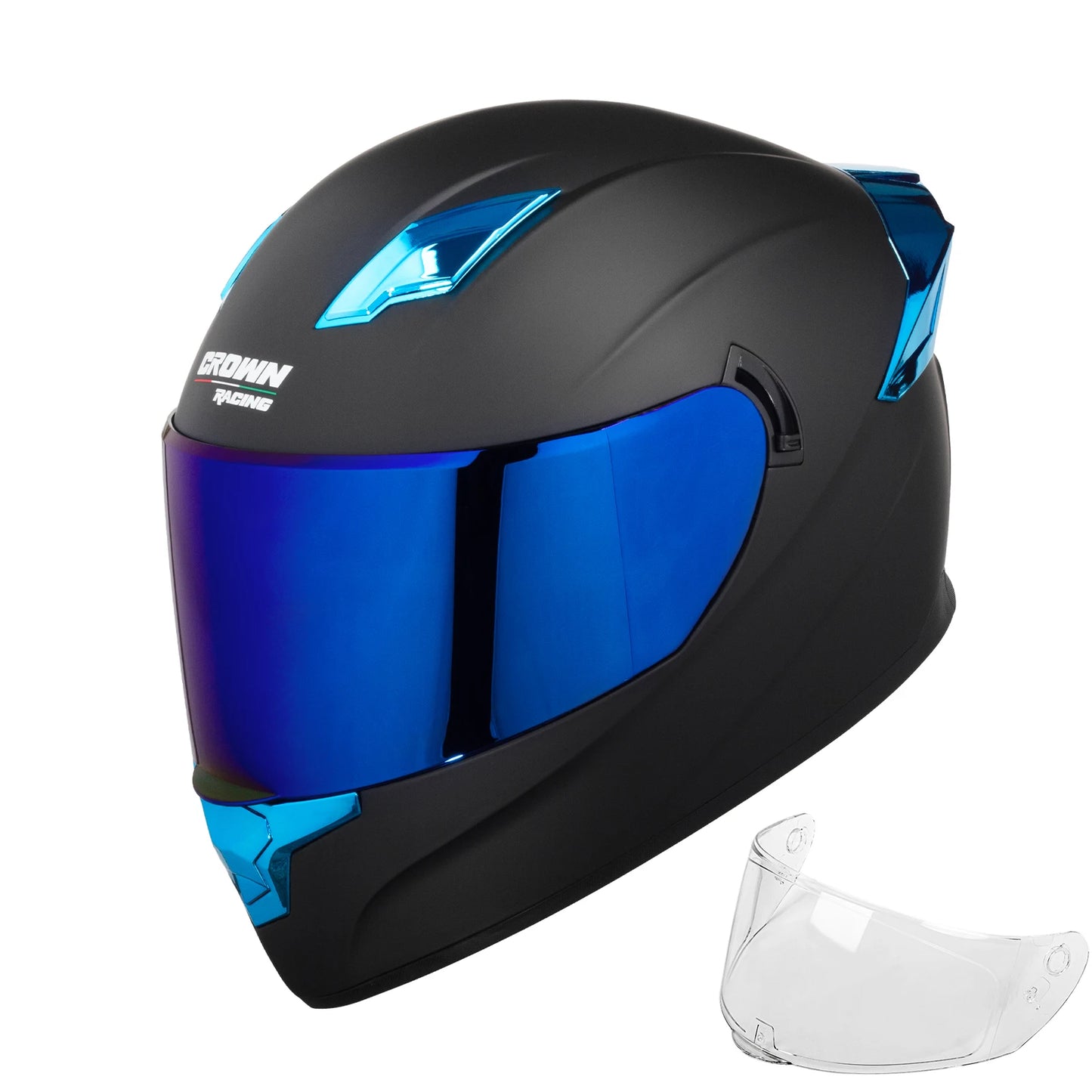Crown Racing F700 Full Face Helmet DOT FMVSS 218 Certified