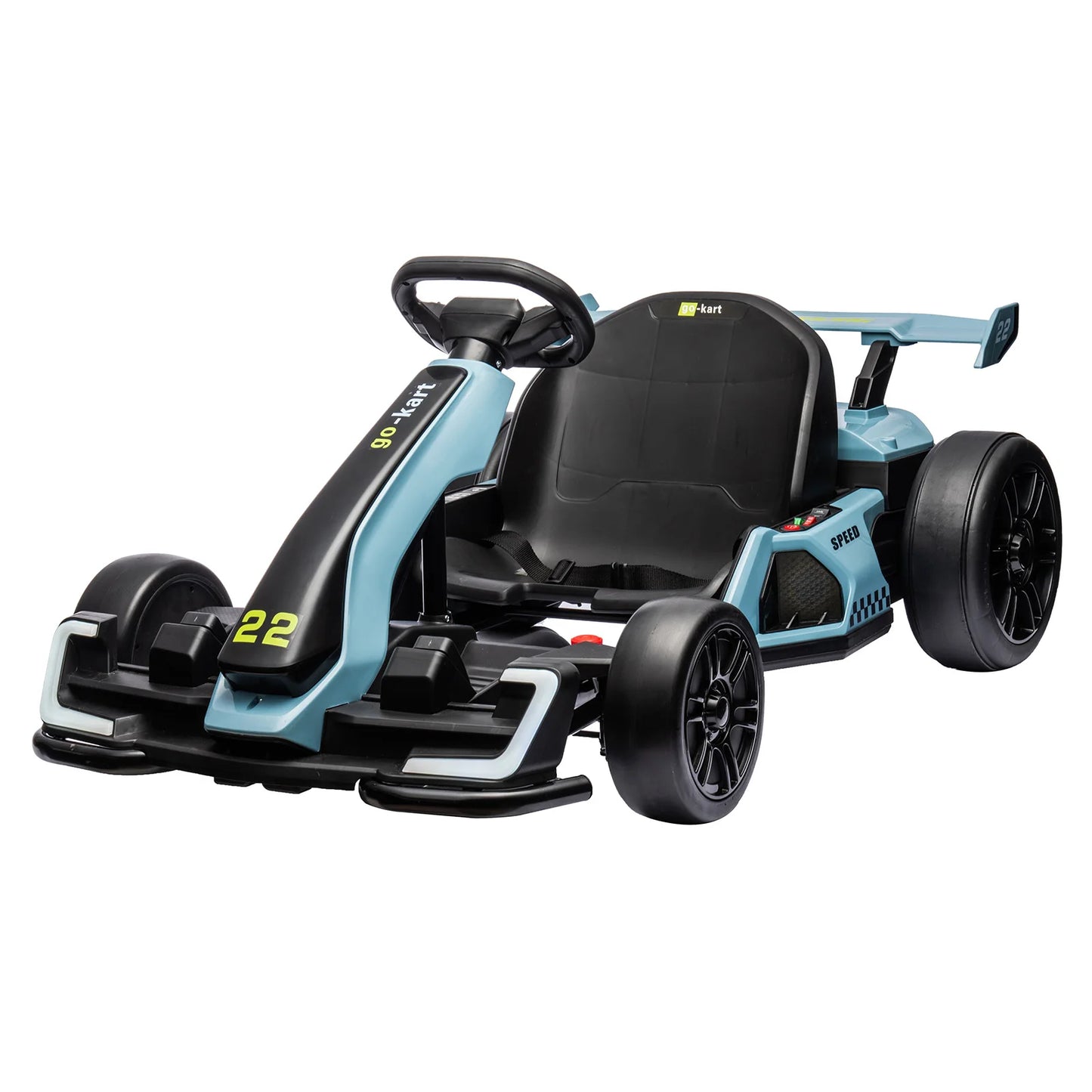 HiMISS 24V Kids Electric Go Kart With 300W Motors Drift And Sport Modes