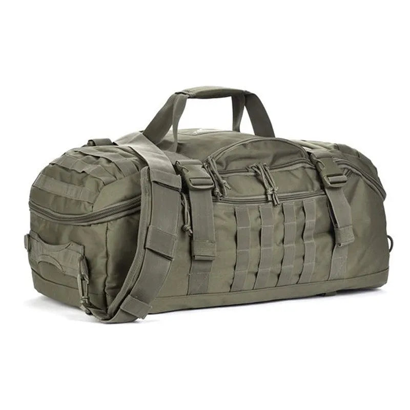 LQARMY 3 Way Duffle Bag Travel Backpack Crossbody Handbag