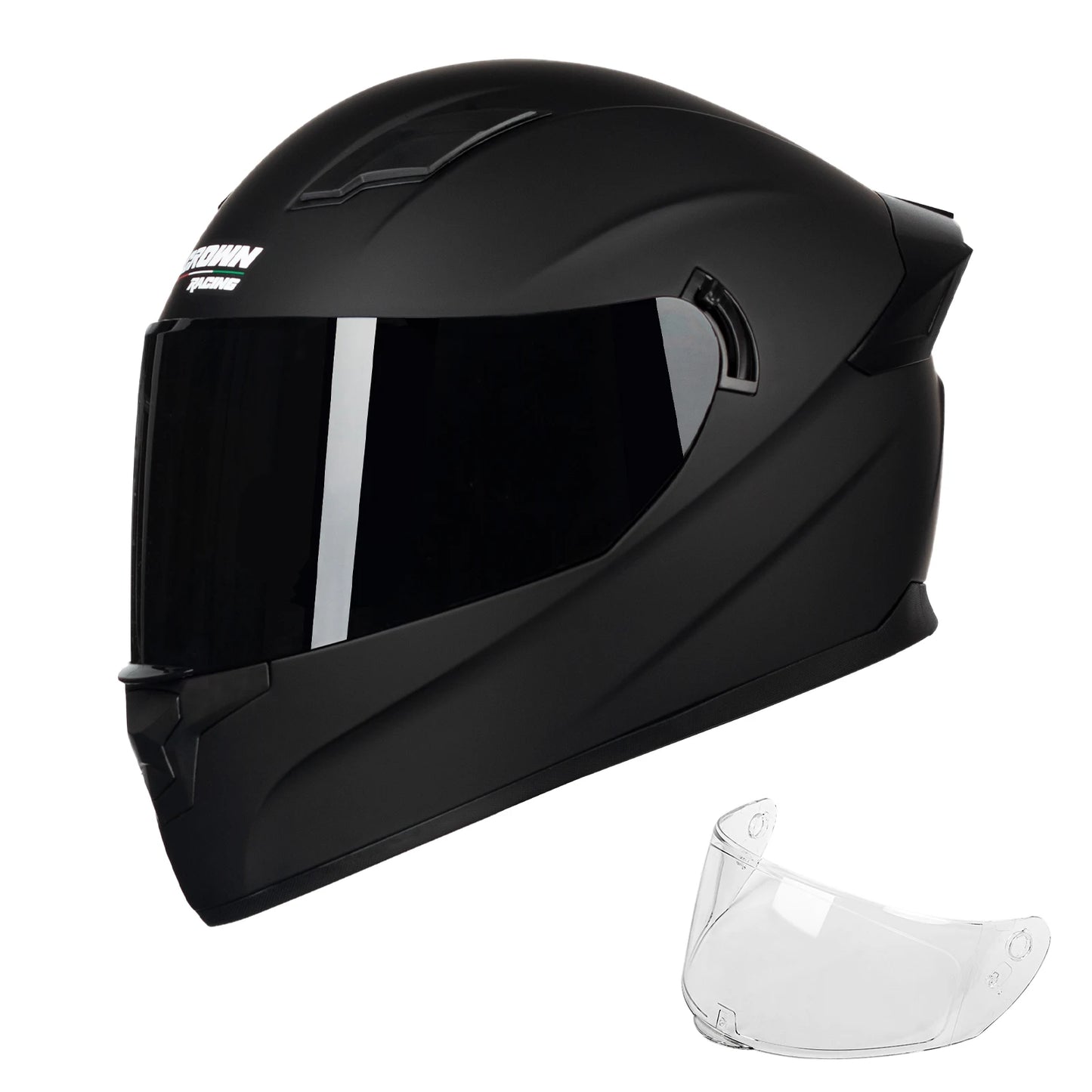 Crown Racing F700 Full Face Helmet DOT FMVSS 218 Certified