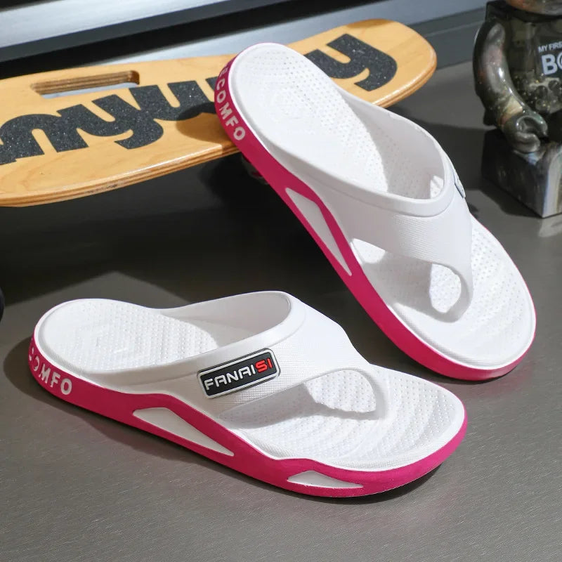 Men's Flip Flops Sandals Sports Beach Casual Slip-On Shoes Outdoor
