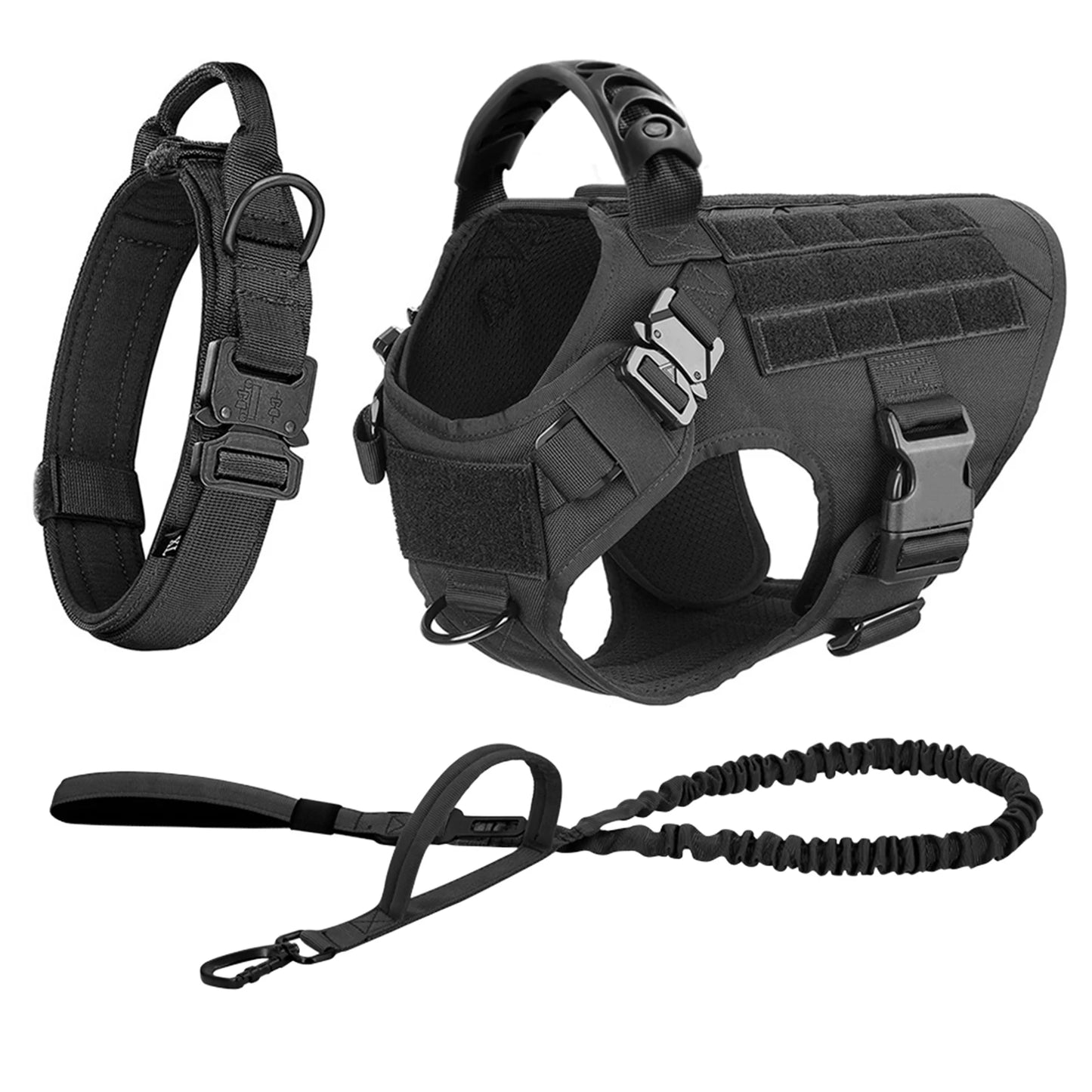 PETRAVEL Nylon Dog Vest Harness And Leash Set Padded