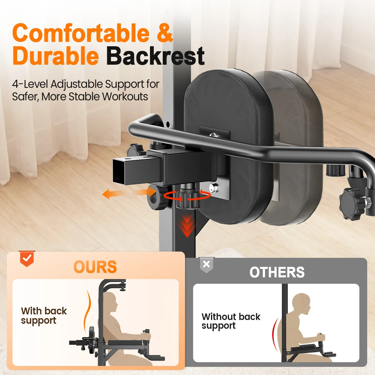 Relife Multifunctional Power Tower With Dip Station And Stepper