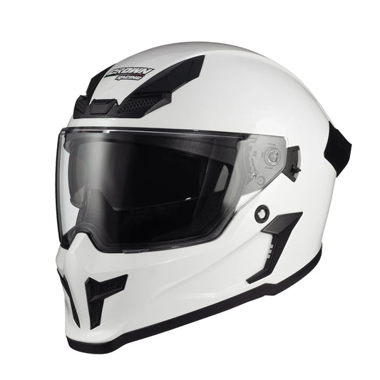 Crown Racing Model 601 Full Face DOT Helmet With Visors