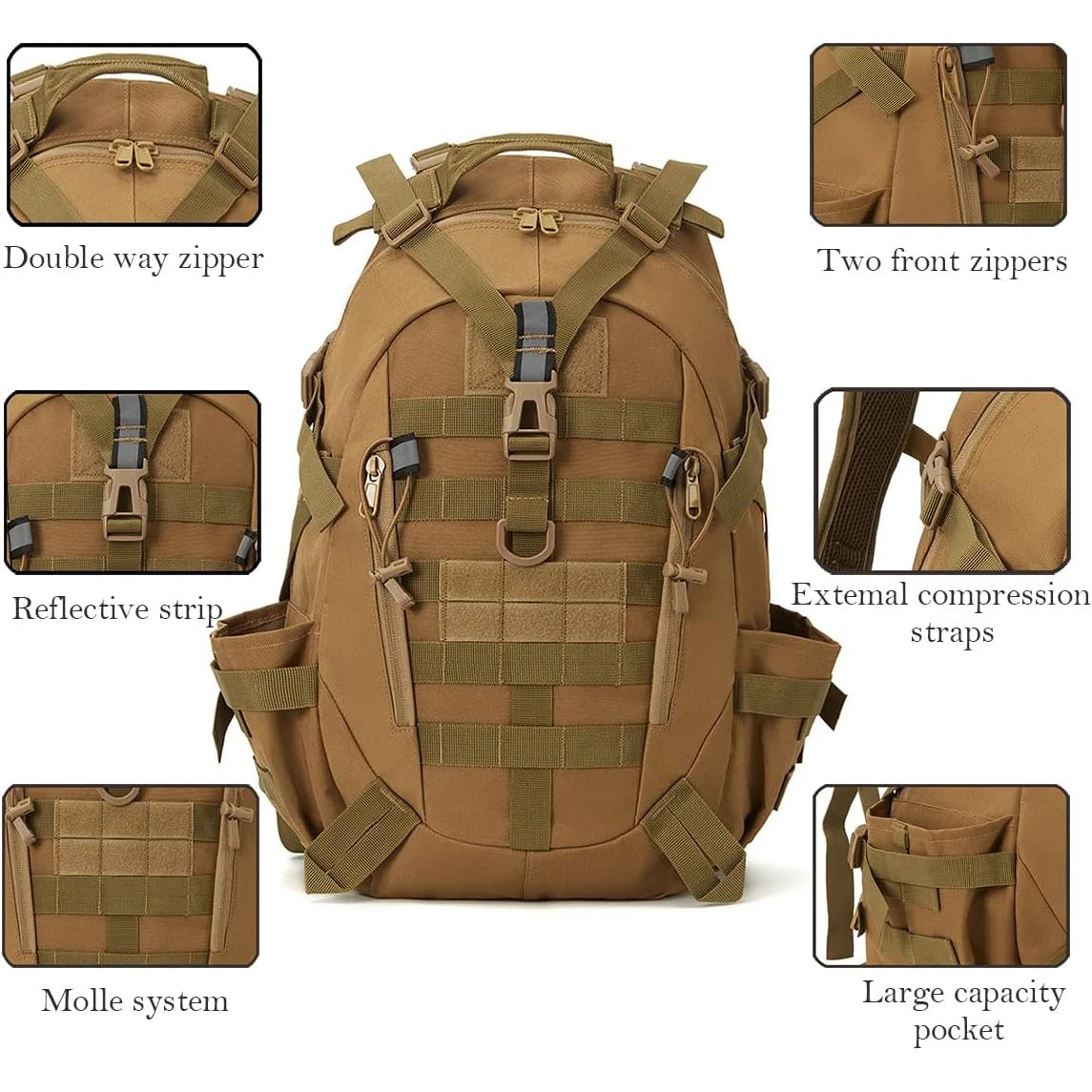 ReFire Gear Tactical Backpacks With Modular Loading System