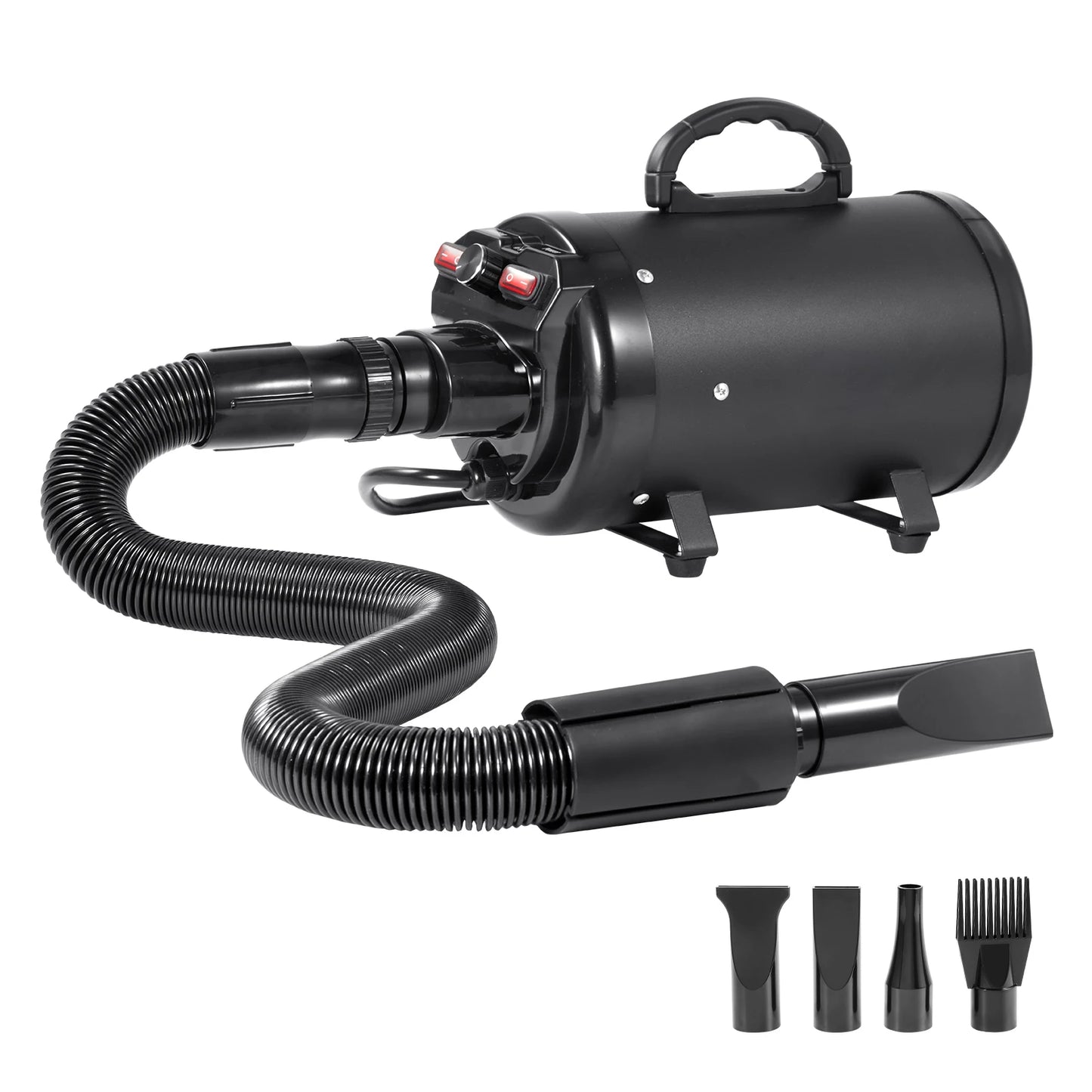 SucceBuy 2000W Dog Blow Dryer With Adjustable Speed And 4 Nozzles