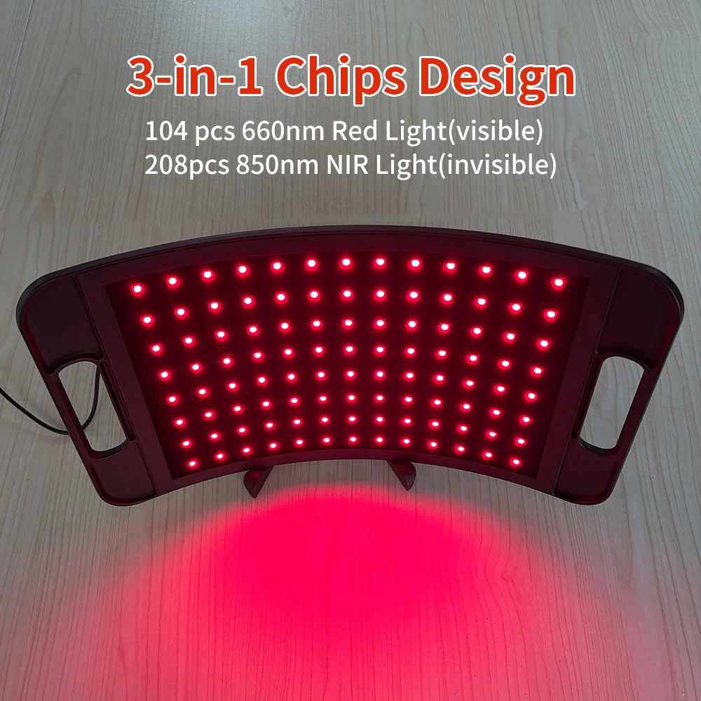 Near Infrared Red Light Therapy Panel With Stand And Timer