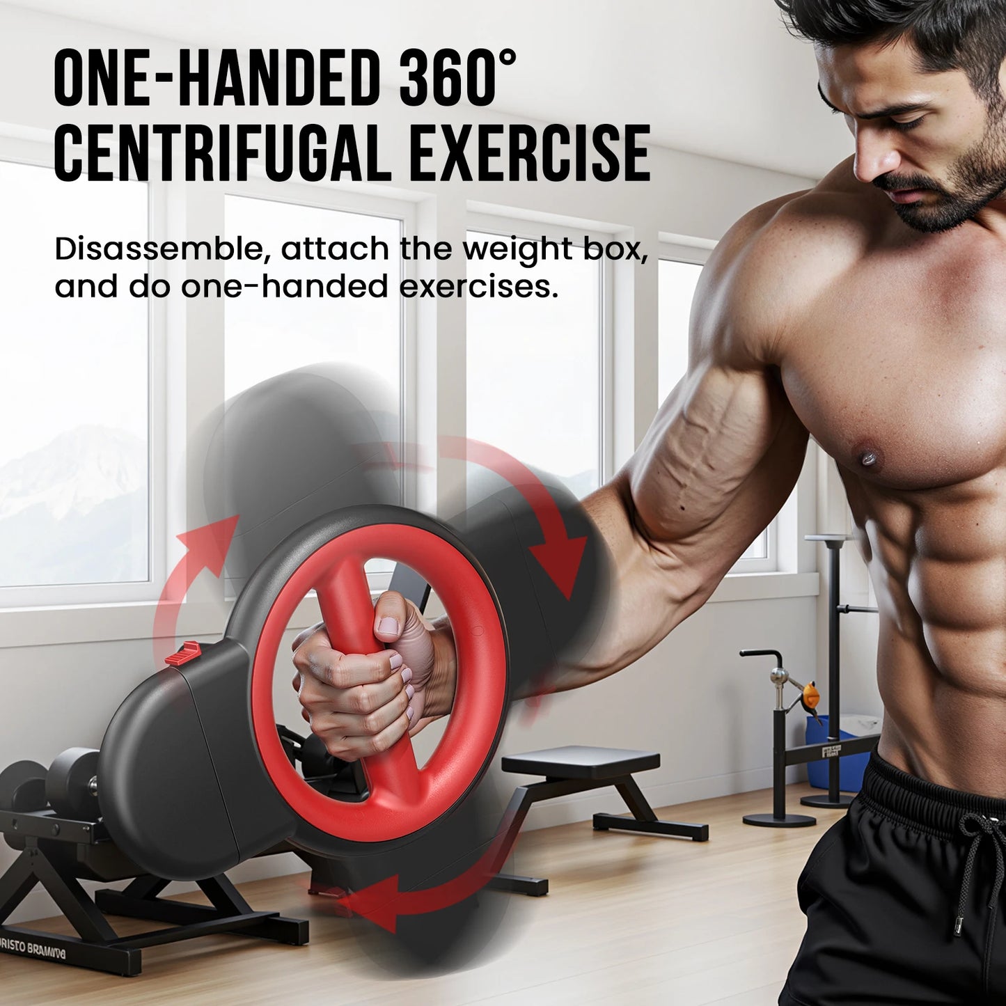 Rotator Burn Machine 3 In 1 Arm Exerciser Upper Body