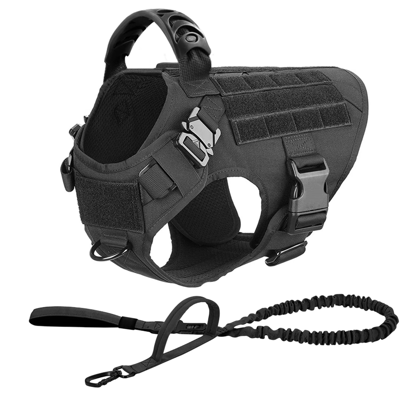 PETRAVEL Nylon Dog Vest Harness And Leash Set Padded