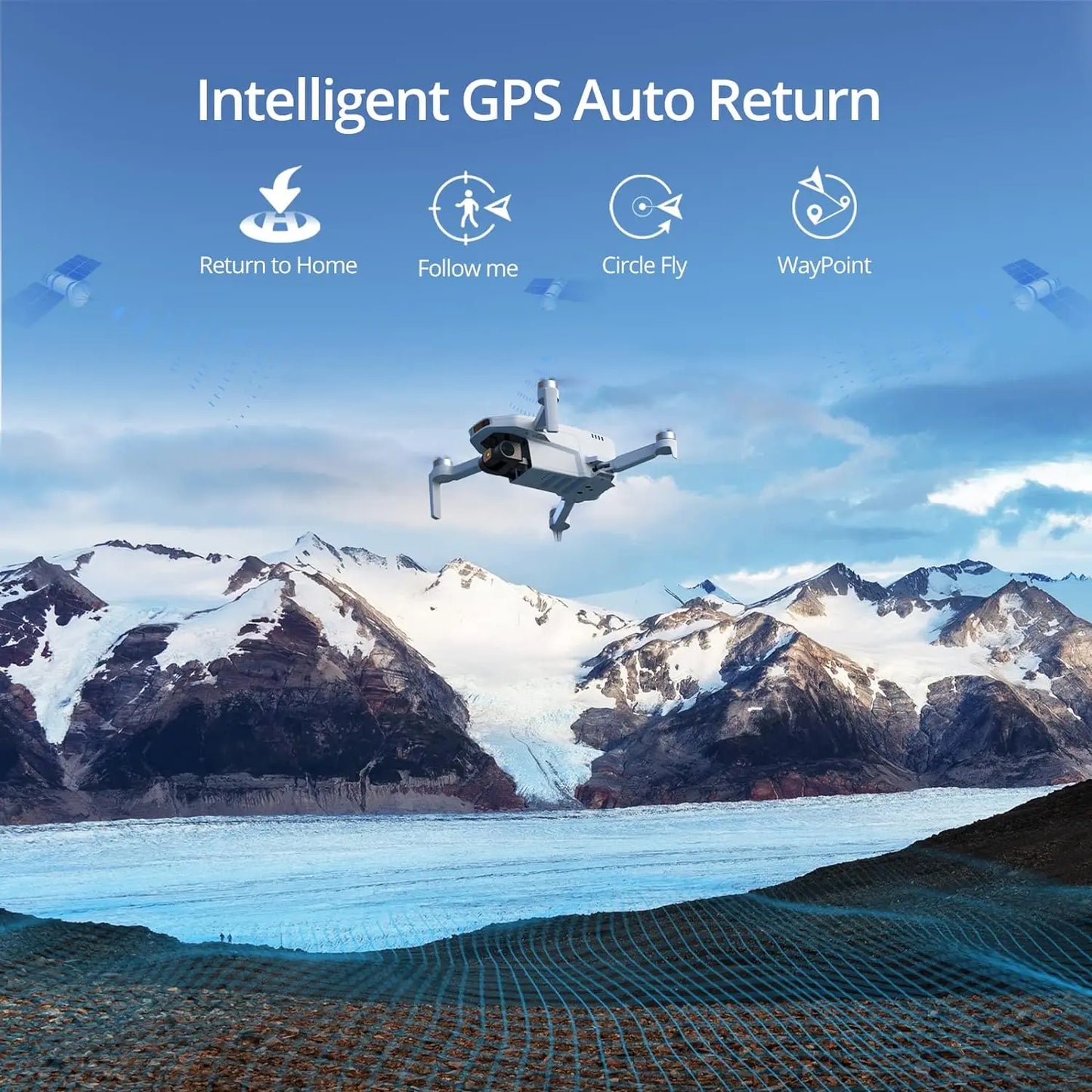 Potensic Atom SE 4K Gimbal GPS Drone For Beginners