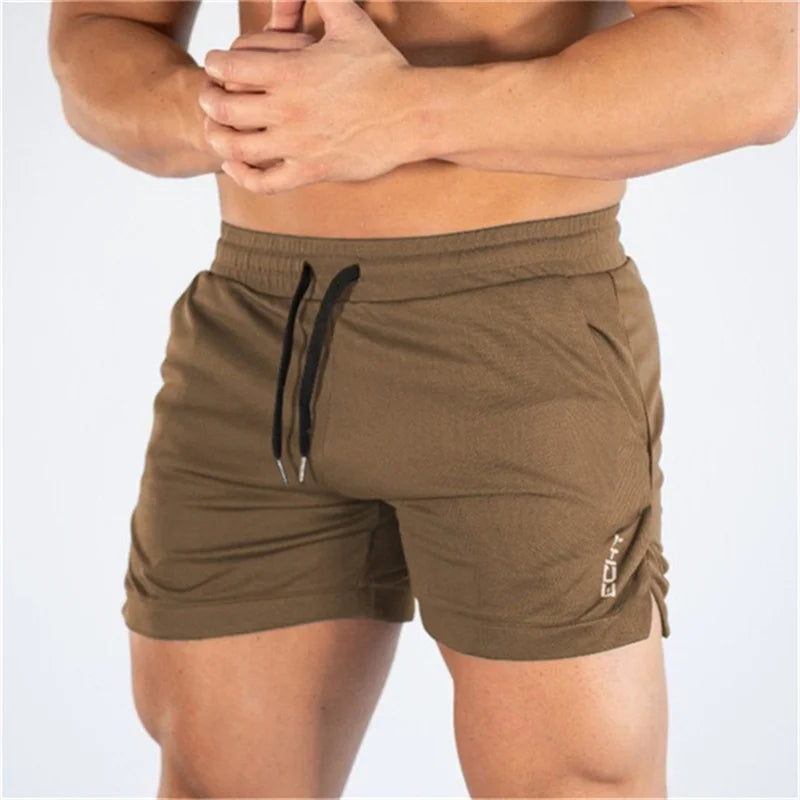 Clifford Lenox Breathable Mesh Workout Shorts Mens Quick Dry