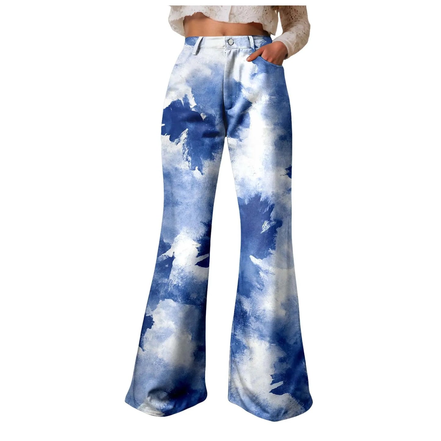 Baggy Jeans For Women High Waist Wide Leg Washed Denim