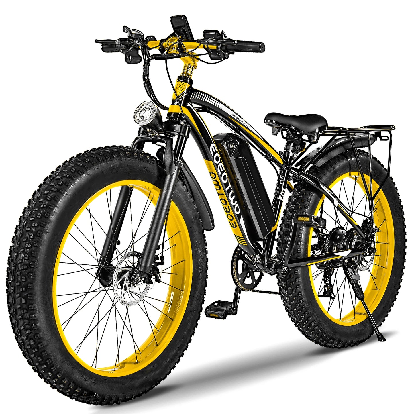EOEOTWO 1500W Electric Fat Tire Bike 34MPH Off Road