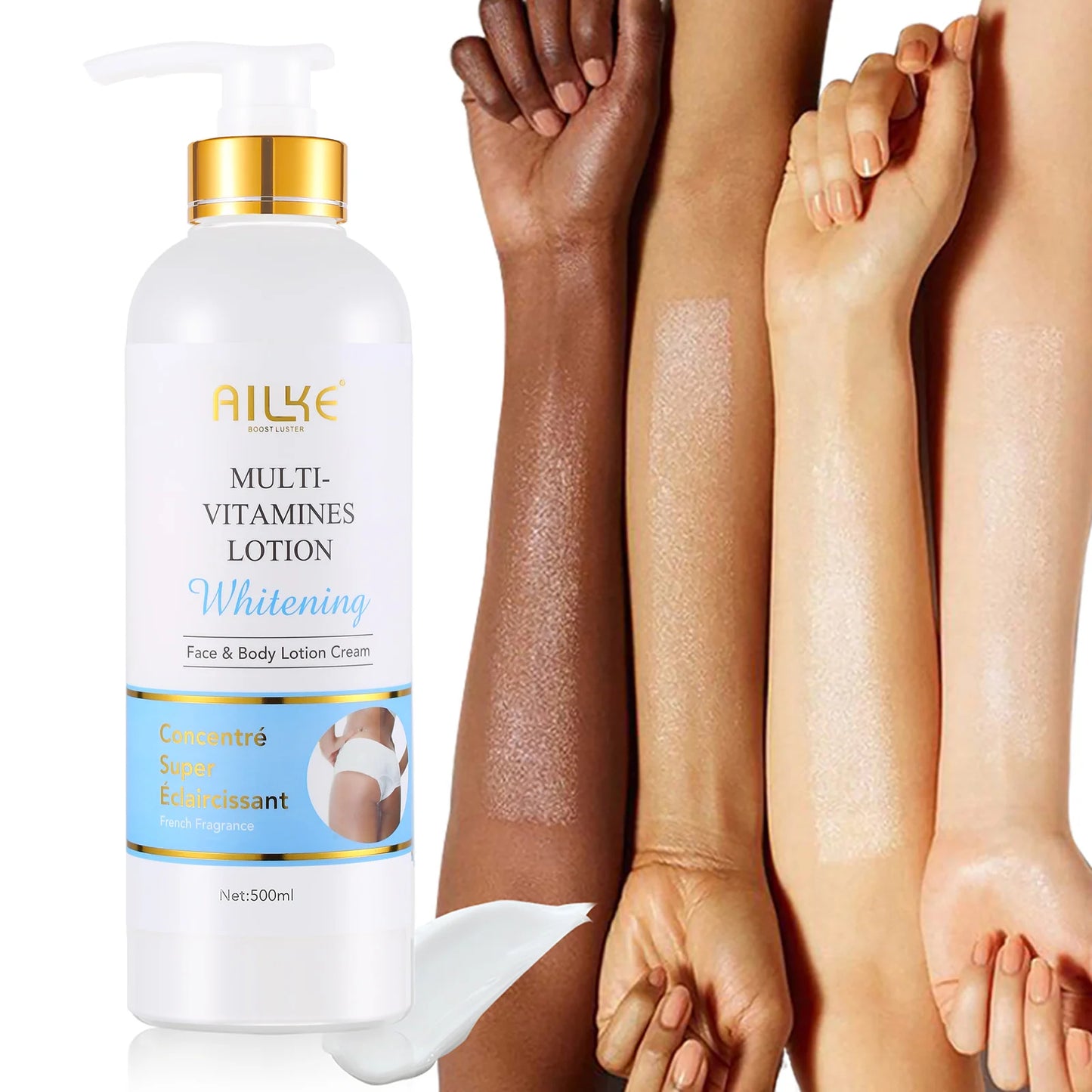 AILKE Multivitamin Whitening Body Lotion With Vitamins A And E