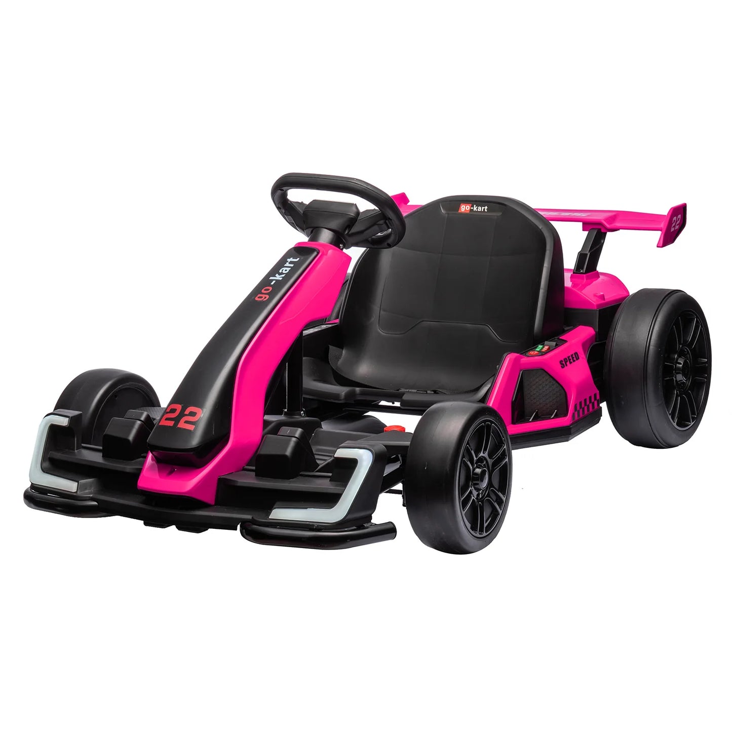 HiMISS 24V Kids Electric Go Kart With 300W Motors Drift And Sport Modes