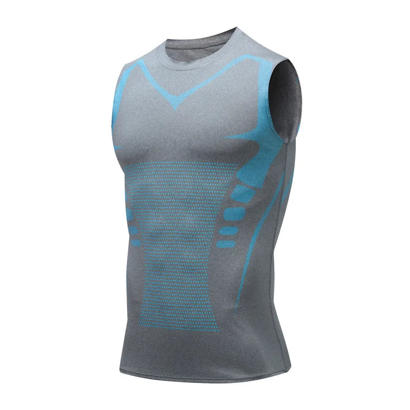 Youongwear Mens Compression Tank Top Sleeveless Quick Dry Sports Vest