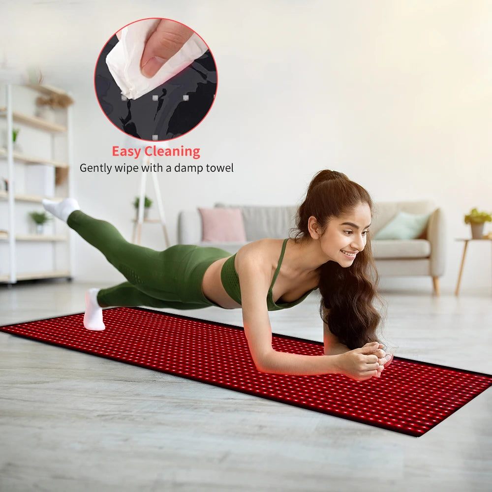 Full Body Infrared LED Light Therapy Mat Pain Relief