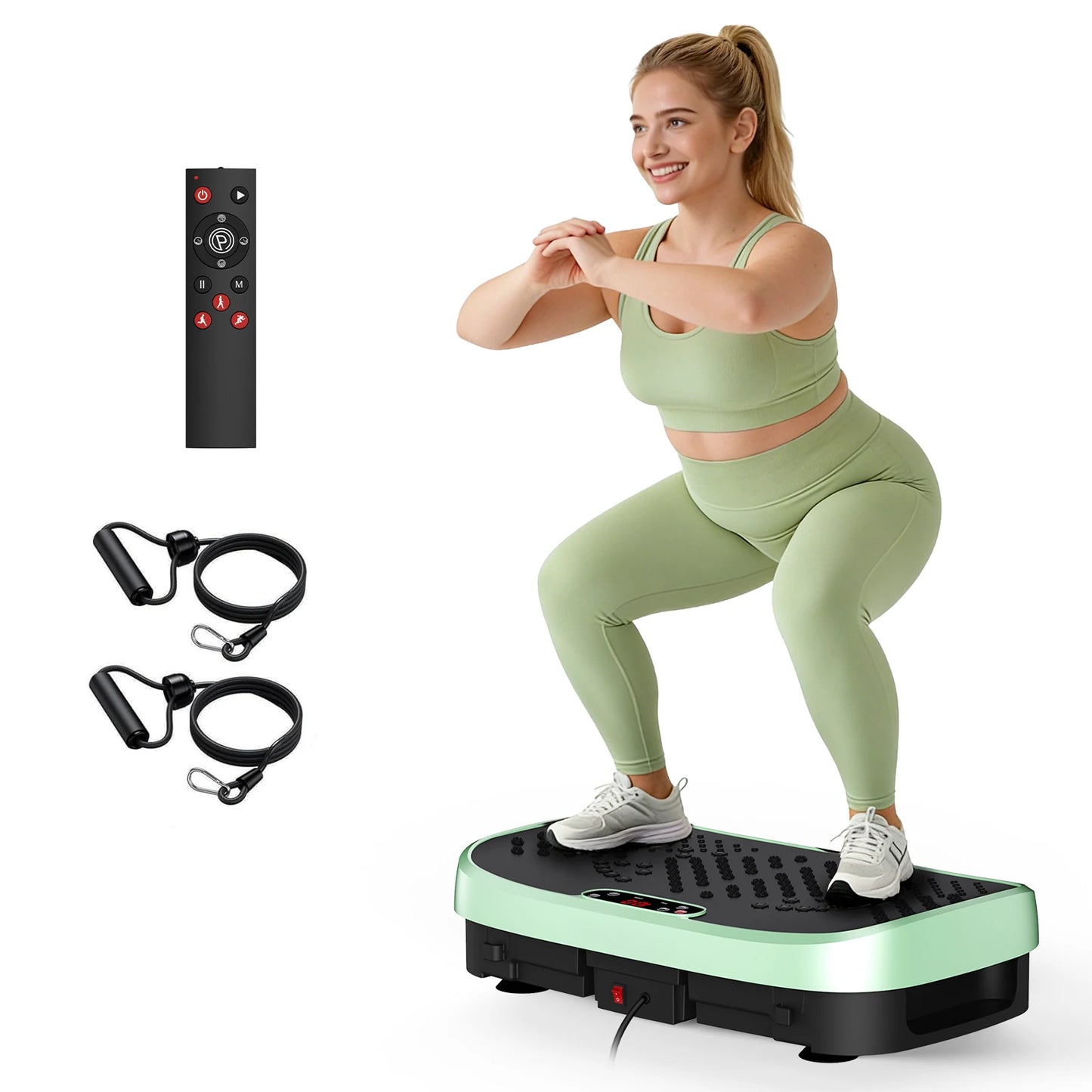 Vibration Plate Fat Burning Machine With High Speed Levels 330lbs