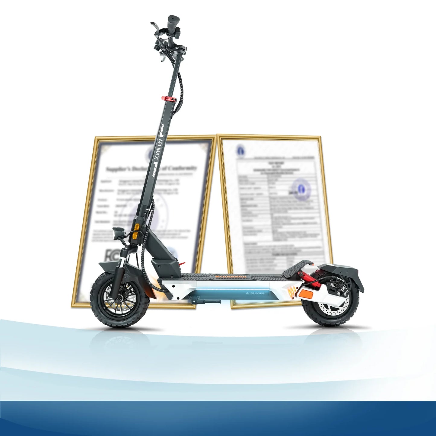Electric Scooter For Adults 2000W Motor 48V Battery 40 Miles